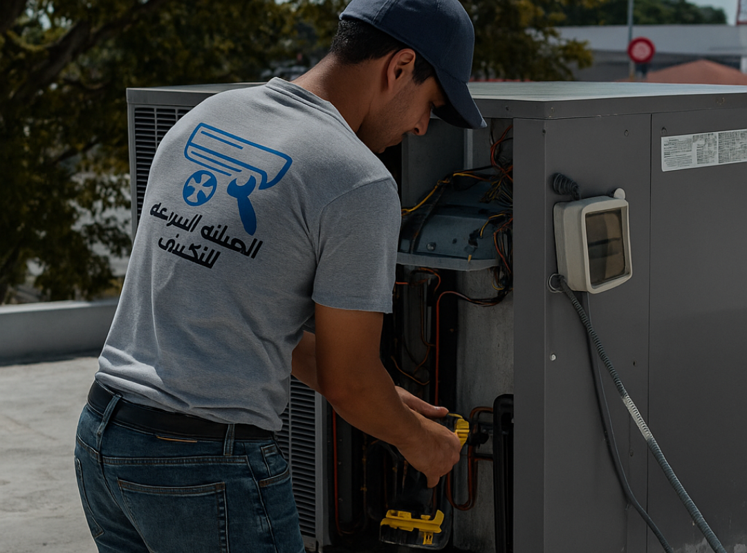 فنى تكييف مركزي